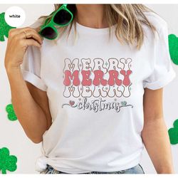 Christmas Party Clothing, Matching Christmas T-Shirts, Holiday Outfits, Merry Christmas Sweatshirt, Xmas Family Gifts, G