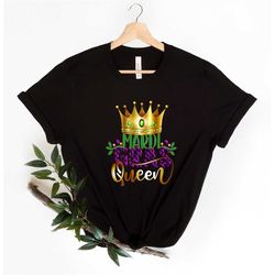 Mardi Gras Queen Sweatshirt, Nola Shirt,Fat Tuesday Shirt,Flower de luce Shirt,Louisiana Shirt,Saints New Orleans Shirt,