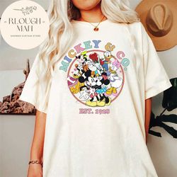 Vintage Mickey and Friends Shirt, Disney Valentines Day Sweatshirt, Disney Valentine's Day Shirt, Mickey Minnie Valentin