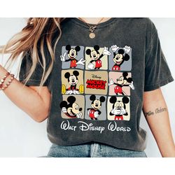 Disney Classic Mickey Mouse Shirt, Mickey Shirt, Disneyland Holiday Vacation Shirt, Disney Retro Shirt