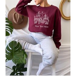 Castle sweatshirt, Wizard castle sweatshirt, magic sweatshirt,  magic castle sweater, castle sweater, wizard castle swea