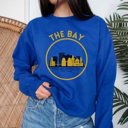 San Francisco 'The Bay' Crewneck Sweatshirt, SF Shirt, Bay Area, Oakland Shirt, Golden State Shirt, California Vintage I