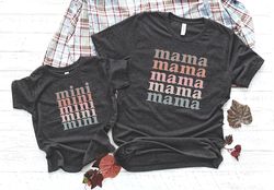 Mama Mini Matching T-Shirt, Mama Daughter Shirt, New Mom Tee, Mother Daughter Shirt, Matching Mommy and Me, Mama Mini Ou