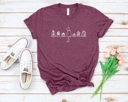 Cats and Plants Lover Shirt, Plant Lover Lady Tee, Cats and Plants Gift T-Shirt, Gardener Tee, Gardening Gift Shirt, Suc