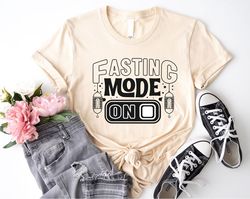 Ramadan Month Fasting Mode On Funny Muslim Shirt, Muslim Fasting T-Shirt, Ramadan Mubarak Muslim Gift Shirt, Eid Mubarak