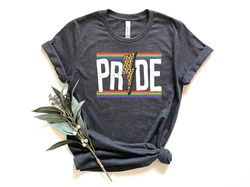 Retro Pride Shirt, Pride Rainbow Shirt, Leopard Pride Shirt, Pride Shirt, Pride Flag, LGBTQ Shirt