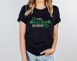 One Lucky Family Shirt, St Patrick's Day Matching Shirts, St Patricks Family, One Lucky Mama, Lucky Gift Tee