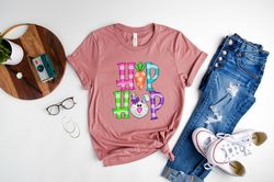 Hip Hop Easter Bunny Shirt, Easter Shirts, Cute Easter Gift, Kids Easter Shirt, Matching Easter Tee