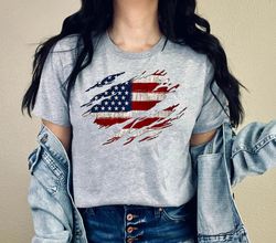 Distressed American Flag,4th Of July Family Shirt,American Flag Shirt,Independence Day Shirt, Fourth Of July Shirt