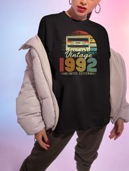 Vintage 1992 Shirt, 31st Birthday Gift For Women, 1992 Retro Shirt, 31st Birthday Woman,31st Birthday Gift For Men b