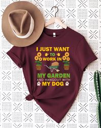 Gardening T-Shirt, Gardening Gift, Gardener TShirt, Plant Tee, Funny Gardening Shirts