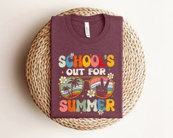Schools Out For Summer Shirt, Happy Last Day Of School Shirt, Summer Holiday Shirt, End Of the School Year Shirt