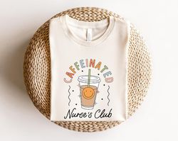 Nurse Coffee Shirt,Coffee Nursing Shirt,Funny Nursing Graphic Tee,Nurse Graduation Gift,Nursing Student,