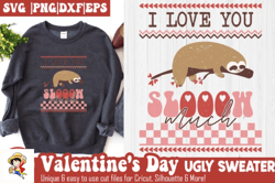 Sloth Valentines I Love You Slooow Much