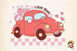 Love Bug Valentine's Day Png