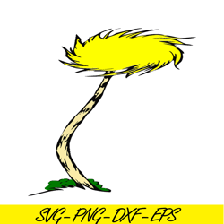 the yellow tree svg, dr seuss svg, dr. seuss' the lorax svg ds205122314