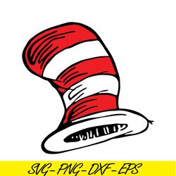 Hat Of The Cat SVG, Dr Seuss SVG, Cat In The Hat SVG DS205122341