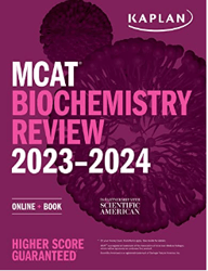 MCAT Biochemistry Review 2023-2024: Online  Book Kaplan Test Prep