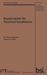 Requirements for Electrical Installations, IET Wiring Regulations, Eighteenth Edition