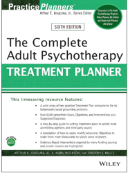 The Complete Adult Psychotherapy Treatment Planner (PracticePlanners)