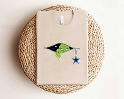 Funny Grinch Ew Haters Dallas Cowboys Logo Shirt