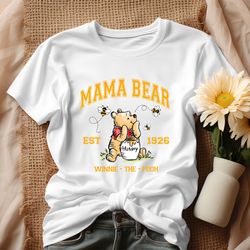 Mama Bear Est 1926 Winnie The Pooh Shirt