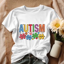 Autism Accept Understand Love Different Puzzle Shirt