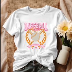 Retro Baseball Mom Go For The Strike Shirt