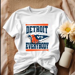 Detroit Vs Everybody Baseball Team Shirt