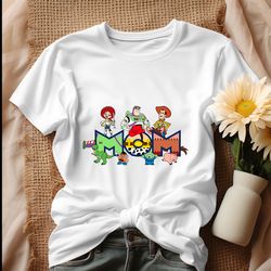 Retro Mom Toy Story Characters Shirt, t-shirt