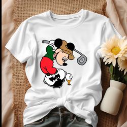 Masters Golf Tournament Mickey Mouse Shirt