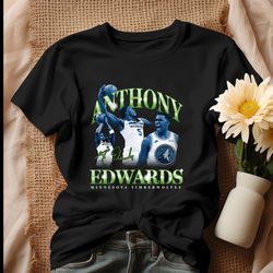 Anthony Edwards Minnesota Timberwolves Retro Shirt