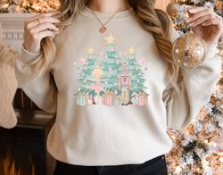 Nutcracker SweatShirt , Christmas SweatShirt , Sugar Plum Fairy Shirt , Christmas Sweater, Christmas Shirt , Xmas Shirt