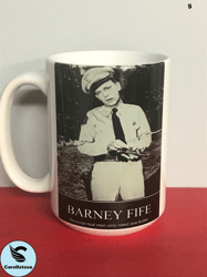 Barney Fife 15oz coffee mug, Andy Griffith Show Mayberry Classic TV Show Don Knotts Humor