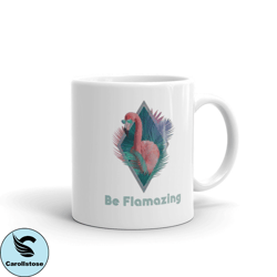 Be Flamazing Mug,Flamingo Mug,Beach Mug,Tropical Mug,Customize Mug,Flamingo Coffee Mug,Flamingo Lover,Funny Flamingo Mug