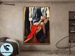 lovemaking couples wall decor,sensual lovers,romantic couples wall ar,nude couple lovers,bedroom wall art,canvas design,