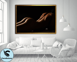 sexy female body canvas painting, woman with beautiful body ready to hang on the wall canvas painting, new generation ca
