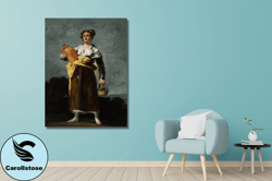 the water carrier modern wall art francisco de goya lucientes canvas wall art francisco goya lucientes, abstract vintage