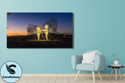 Two People Turning Their Backs On Each Other At Burning Man Canvas Wall Art,True Love Canvas Wall Art,Alexander Milov Ar