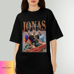 Jonas Brothers Crewneck Sweatshirt, Retro Jonas Brothers Homage Shirt, Jonas Brothers Sweater, Sand Color Vintage 90s St