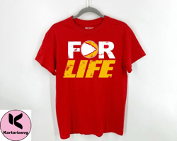 Vintage Kansas City Football For Life Red Shirt , KC Football Team Champs Shirt , Kansas City Sports TShirt , American F
