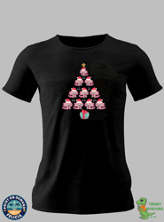 axolotl christmas tree shirt, christmas tree made of axolotls tshirt, funny christmas tee, unisex tshirt, xmas gifts