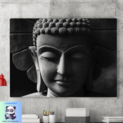 aper craft, sculpture wall art, zen mural, wallpaper panel, buddha wallpaper, black wallpaper,