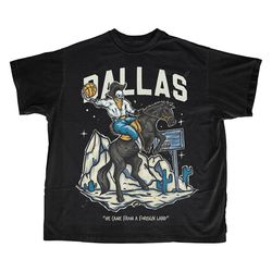 Dallas Basketball TShirt Dallas Graphic Bootleg TShirt