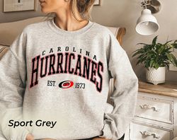 Vintage Carolina Hurricanes Sweatshirt, Hurricanes Tee, Hockey Sweatshirt, College Sweater, Hockey Fan Shirt, Carolina H