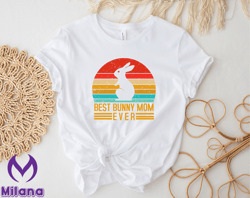 Best Bunny Mom Ever Shirt, Retro Bunny Mom Shirt, Bunny Mom Shirt, Rabbit Mom Shirt, Bunny Shirt, Vintage Bunny Mama Tee