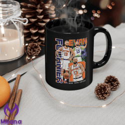 Ewing Patrick New York Knicks Vintage Mug, NBA 90s Rap Style Graphic coffee Cup, Perfect Gift for Christmas, birthday, t