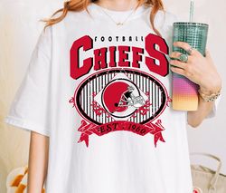 Travis Kelce Kansas City Football Shirt, Vintage Kansas City Football Crewneck Sweatshirt, Kansas City TShirt, Kansas Ci