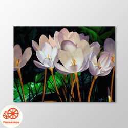 Flowers by Hardy Canvas Wall Art