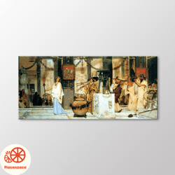 The Vintage Festival by Alma Tadema Canvas Wall Art